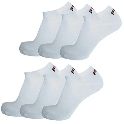 Afbeelding van Fila Invisible 3 PACK Sokken, Heren, Maat: 43 46, White