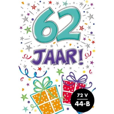 Afbeelding van Kaart That funny age 62 jaar TFA077