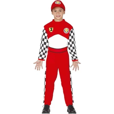Afbeelding van Fiestas Guirca Kostuum Formula Driver (10 12 jaar)