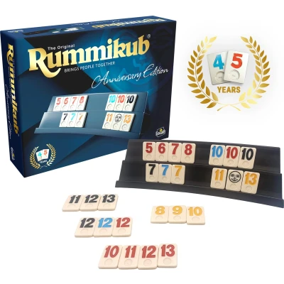 Afbeelding van Goliath Rummikub Anniversary Edition Bordspel Strategiespel Speciale editie ter gelegenheid van het 45 jarig bestaan!