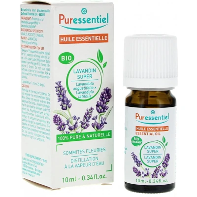 Afbeelding van Puressentiel Lavandin Super Biologische Etherische Olie 10 ml