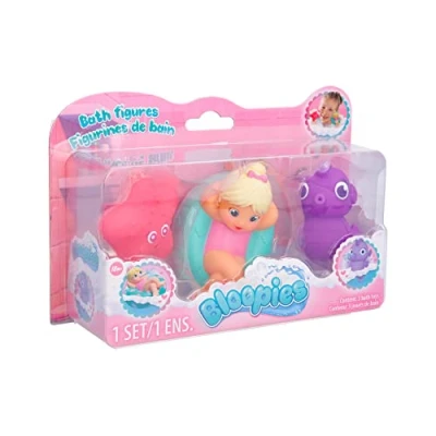 Afbeelding van BLOOPIES Badfiguren Mimi pop met haar ster en zeepaardje; water gooien speelgoed cadeau voor jongens meisjes