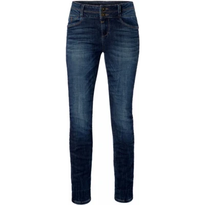 Afbeelding van TIMEZONE Dames Jeans Broeken Enya slim Fit Blauw 26W / 30L Volwassenen