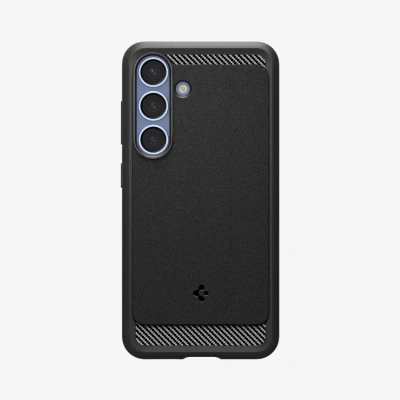 Afbeelding van Spigen Rugged Armor MagFit Case voor Samsung Galaxy S25 hoesje, Compatibel met MagSafe Zwart