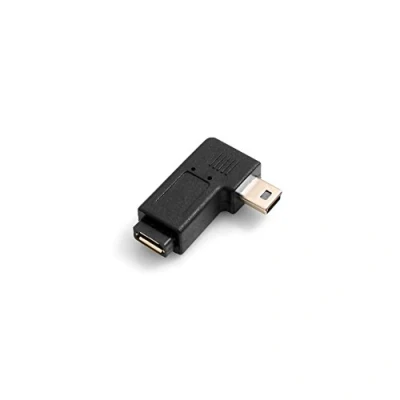 Afbeelding van Systeem S Mini USB stekker op Micro bus hoek adapter links