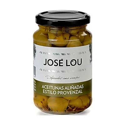Afbeelding van Olijf gekruide Provençaalse stijl (200 g) José Lou