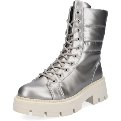 Afbeelding van Tamaris Dames 1 26887 39 Modieuze laarzen, wit champagne, 41 EU