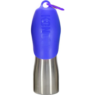 Afbeelding van Kong H2O Drinkfles Rvs Blauw 740 ML (398376)
