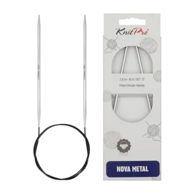 Afbeelding van Knitpro nova (120 cm x 3,25 mm) vaste Rondbreinaalden 1 Stuk
