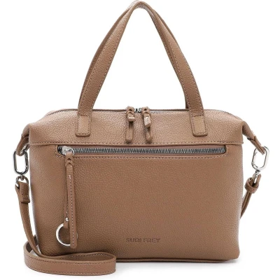 Afbeelding van SURI FREY Handtas Schoudertas Debby Handbag Darktaupe Lichtbruin