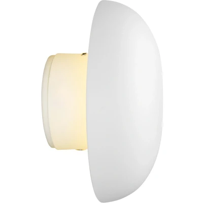 Afbeelding van Trio Witte wandlamp Davey Ø 15cm R24431131