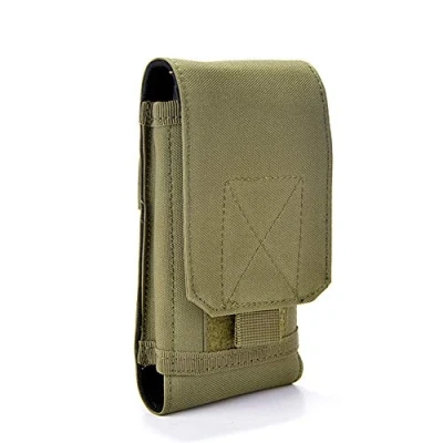 Afbeelding van Universele tactische Molle Holster Army Mobiele Telefoon Riem Pouch EDC Security Pack Carry Accessory Kit Waist Bag Case Compatibel iPhone 13 14 PRO X XS Max XR 7 8 6s Plus Samsung Galaxy S10 S9 S8