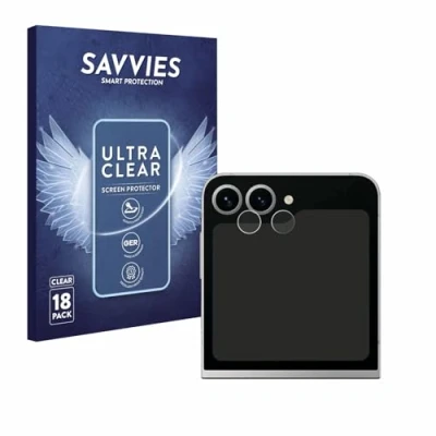 Afbeelding van Savvies Screenprotector voor Samsung Galaxy Z Flip6 (ALLEEN Camera Lens) Folie Beschermfolie transparant (18 Stuks)
