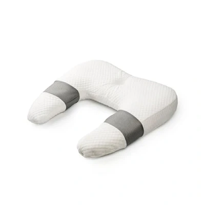 Afbeelding van InnovaGoods® Visco elastisch kussen, ergonomisch Kussen met U zijhouding, vermindert de druk, beter herstel in juiste houding. voor verlichting, herstel, ontspanning en welzijn.,