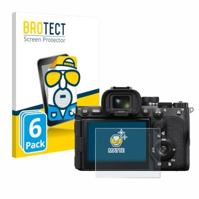 Afbeelding van BROTECT Screenprotector voor Sony Alpha 7R V / a7R Folie Beschermfolie matte (6 Stuks)