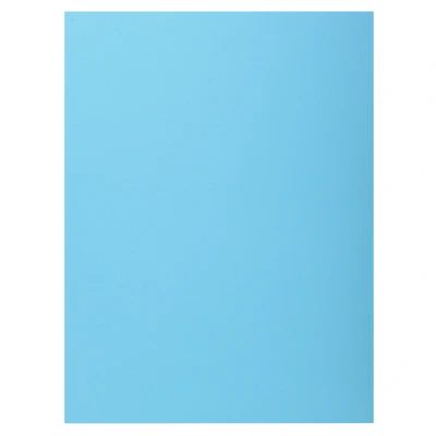 Afbeelding van Exacompta ref. 348000E Set van 100 half stevige dossiermappen SUPER 160 g/m² met 1 klep pastelkleuren in PEFC™ gecertificeerde mappen ... x 32 cm Formaat A4 5 geassorteerde kleuren