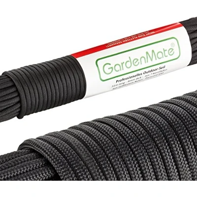 Afbeelding van GardenMate Paracord 550 Professioneel nylon outdoortouw VERSCHILLENDE KLEUREN 31 m lang 4 mm dik touw met mantel en 7 kerndraden van scheurvast