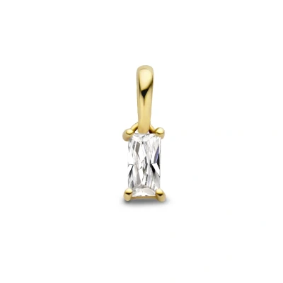 Afbeelding van 14K geelgoud hanger met geboortesteen 4027211