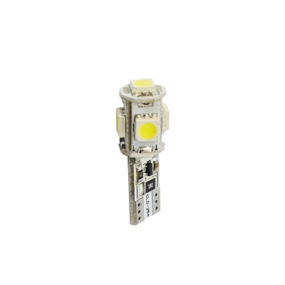 Afbeelding van M Tech Led W5W 12V Premium 5x diode Canbus Wit Set