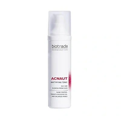 Afbeelding van Biotrade Acnaut Mattifying Tonic Reguleert Vettigheid Matteert de Huid Vermindert puistjes Vette Mee eters 60ml
