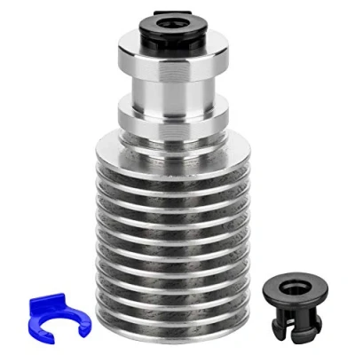Afbeelding van Turmberg3D V6 koellichaam/Heatsink upgrade compatibel met E3D Hotends 1,75 mm bowden &amp; direct, spantang en clips