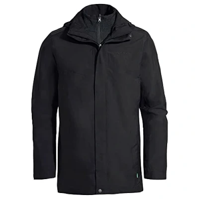 Afbeelding van Vaude Idris 3IN1 Parka, Heren, Maat: Medium, Black