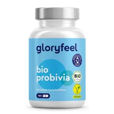 Afbeelding van Probiotics Bio Probiotica Cultuur Complex 20 miljard KVE per dagdosis met 21 bacteriestammen + Inuline 180 capsules enteric coating Hoge dosering, veganistisch, laboratorium getest