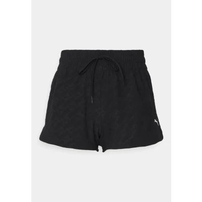 Afbeelding van Puma FIT Branded Short Korte broeken, Dames, Maat: XS, Black