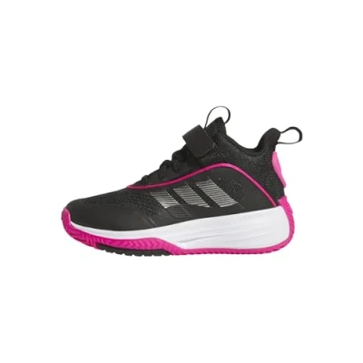 Afbeelding van adidas Uniseks Kind OWNTHEGAME 3.0 SHOES, core black/iron met./shock pink, 36 EU