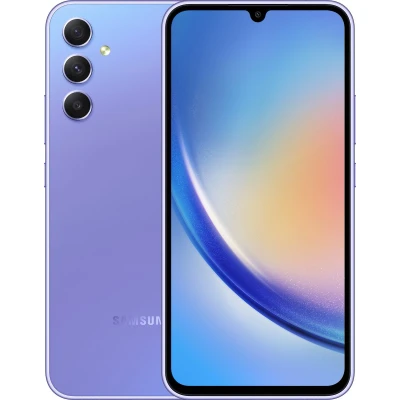 Afbeelding van Samsung Galaxy A34 5G 128GB Paars Los Toestel Simlockvrij 2 Jaar Garantie Geen Verzendkosten &amp; Morgen In Huis Mobiele Telefoon