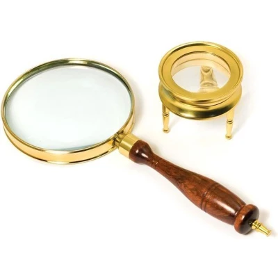 Afbeelding van Barska Messing Vergrootglasset