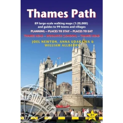 Afbeelding van Thames Path Trailblazer Walking Guide 3e: Head to Woolwich (London) &amp; London Head: Planning, Places Stay, Eat