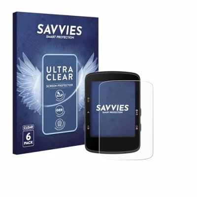 Afbeelding van Savvies Screenprotector voor Bryton Rider 460 Folie Beschermfolie transparant (6 Stuks)