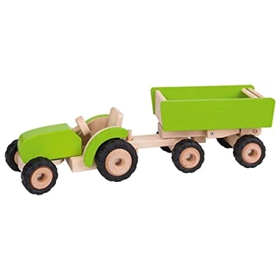 Afbeelding van Goki Tractor met aanhanger