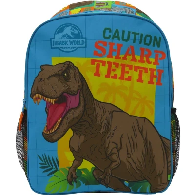 Afbeelding van Jurassic World Rugzak 41cm T rex Dinosaurus vanaf 5 jaar 2 vakken Basic Dino A4 map geschikt