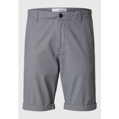 Afbeelding van Selected Homme Luton FLEX NOOS Shorts, Heren, Maat: Small, Oceana detailw oatmeal