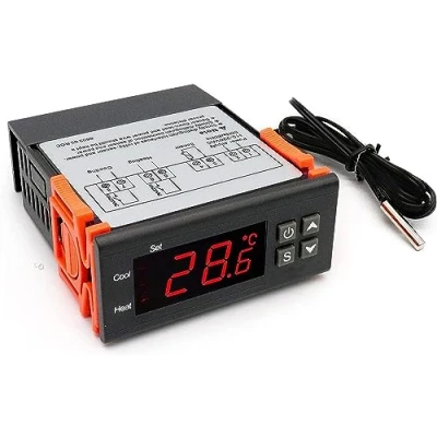 Afbeelding van RUIZHI STC 1000 12V Digitale Thermostaat 10A Relais Temperatuurregelaar met Sensor 50 ℃ 99 Temperature Controller