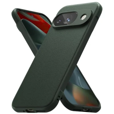 Afbeelding van Ringke Onyx Compatibel met Google Pixel 9 Case, Robuust Phone Cover Duurzaam Schokbestendig TPU Hoesje Dark Green