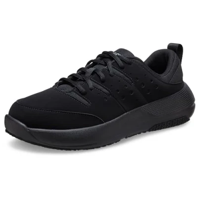 Afbeelding van Crocs Heren On The Clock Work Sneaker M, Triple Zwart, 6 UK, 39/40 EU