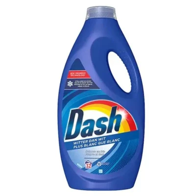 Afbeelding van Dash Vloeibaar Wasmiddel Witter Dan Wit 32 Wasbeurten / 1440ml