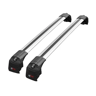 Afbeelding van accessorypart ACE 2 Dakdragers Compatible Met Volvo XC60 2017 2024 Auto Top Bagage Vervoerder Spoorstaven GRIJS