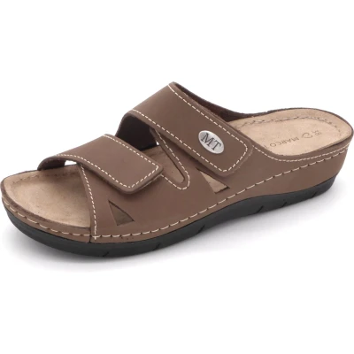 Afbeelding van Marco Tozzi Dames Slipper 27512 341 Taupe Maat 41