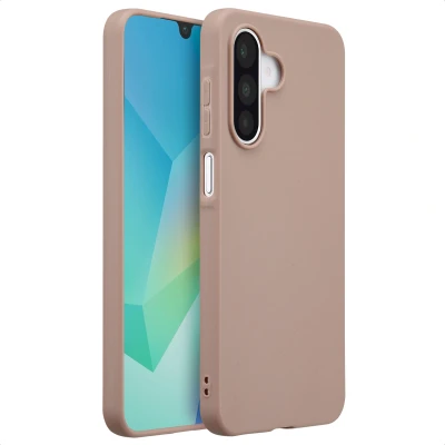 Afbeelding van Samsung Galaxy A26 Hoesje Siliconen en TPU (zacht) imoshion Softcase/Backcover Bruin Telefoonhoesje