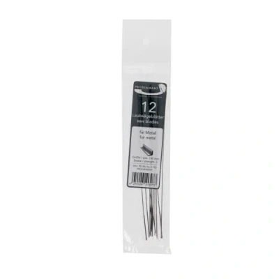 Afbeelding van PRODIAMANT Figuurzaagblad maat 3 fijn, voor metaal 12 stuks 130 mm Made in Germany