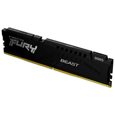 Afbeelding van Kingston FURY Beast 16GB 6800MT/s DDR5 CL34 DIMM Zwart Desktop Gaming Geheugen Enkelvoudig KF568C34BB 16