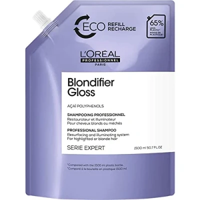 Afbeelding van L&#039;Oreal SE Blondifier Shampoo Gloss Refill 1500ml
