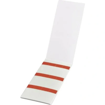 Afbeelding van HellermannTyton 598 14027 HSMB C2 1402 RD Kabeletiket Helasign 19.05 x 12.70 mm Kleur van het label: Rood Aantal etiketten: 120