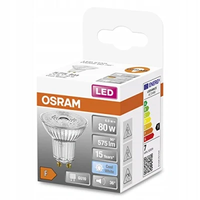 Afbeelding van OSRAM LED reflectorlamp Lampvoet: GU10 Koel wit 4000 K 6,50 W STAR PAR16 [Energie efficiëntieklasse A+]