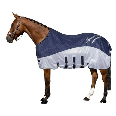 Afbeelding van Imperial Riding Regen en vliegendeken IRHSuper Dry, Navy, 185