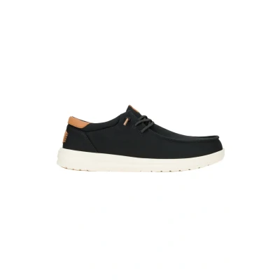 Afbeelding van Heydude PAUL Sportieve veterschoenen, Heren, Maat: 43, Black Textiel